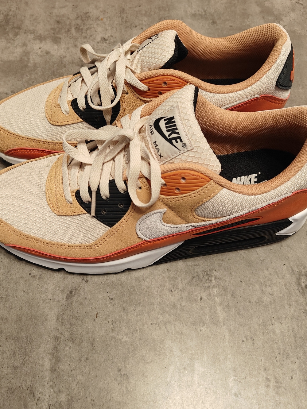 🆕 Nike Air Max 90 | Cooper Moon Colorway | Mens 12 - Picture 2 of 7